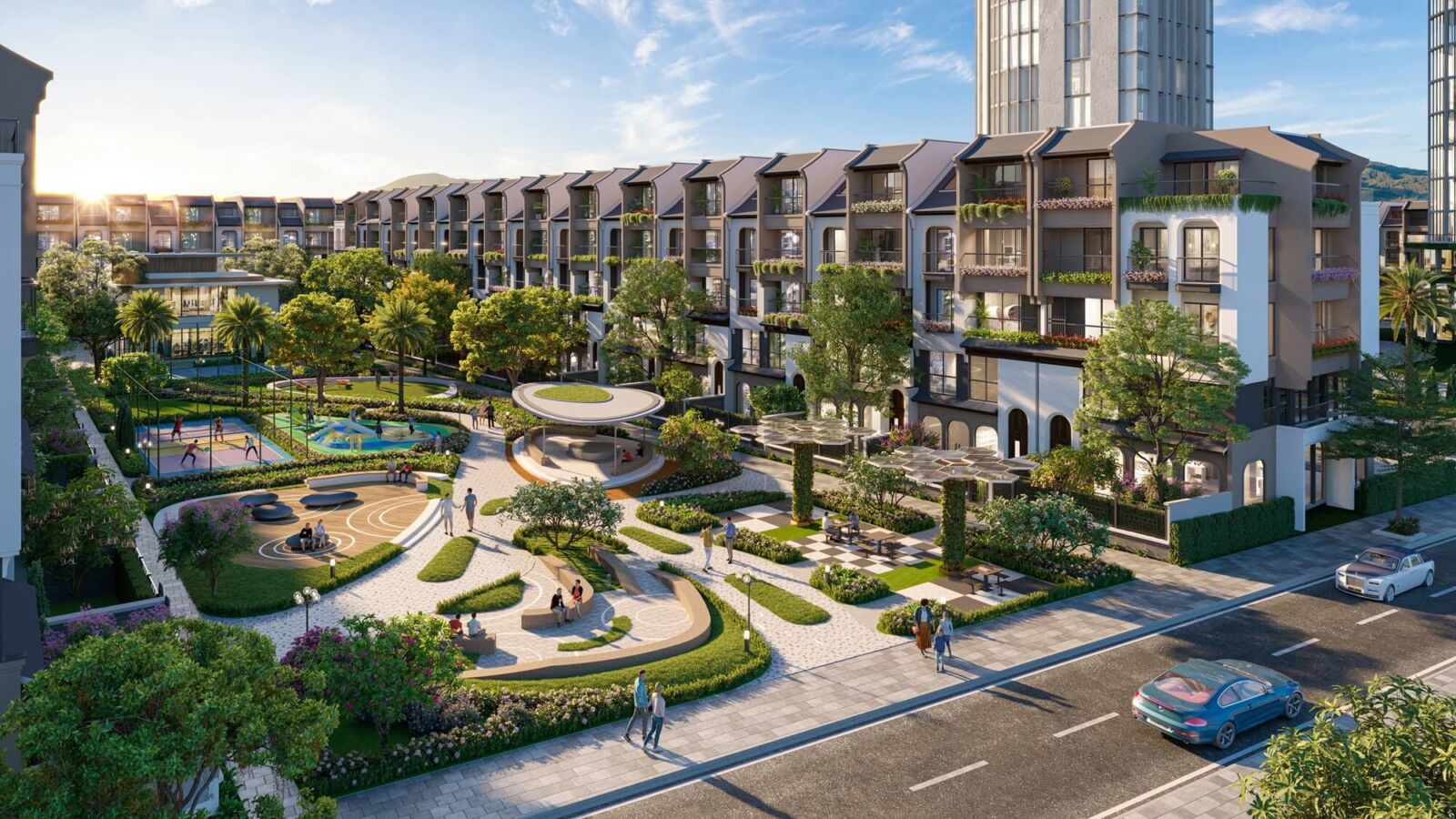 tiện ích dự án hòa lạc metro city