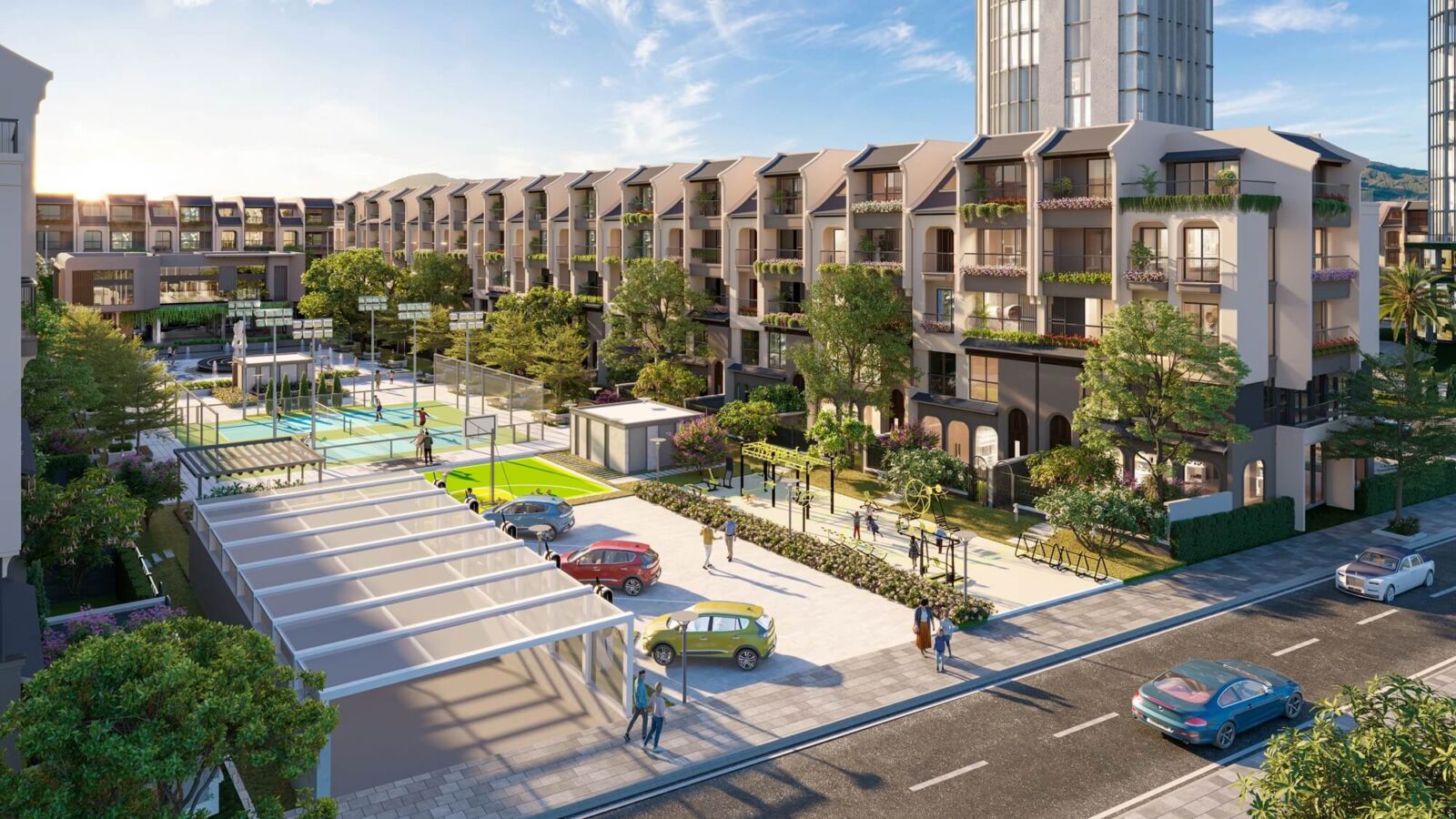 tiện ích dự án hòa lạc metro city